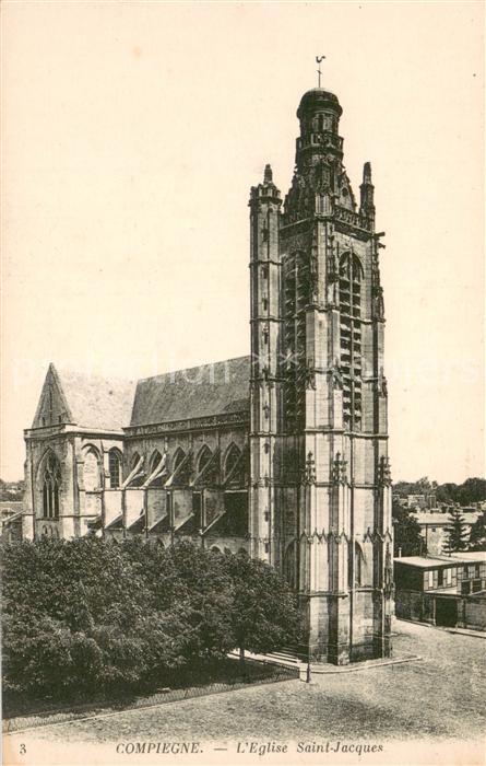 Compiegne 60 Eglise Saint Jacques