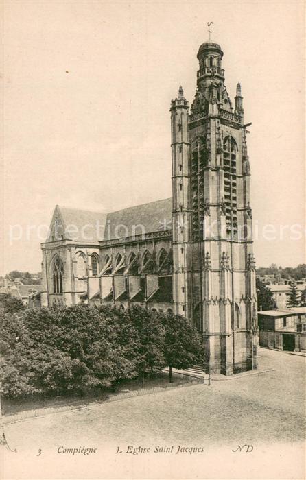 Compiegne 60 Eglise Saint Jacques