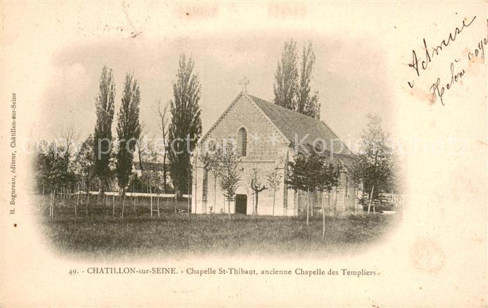 Chatillon-sur-Seine Chapelle St Thibaut ancienne Chapelle d