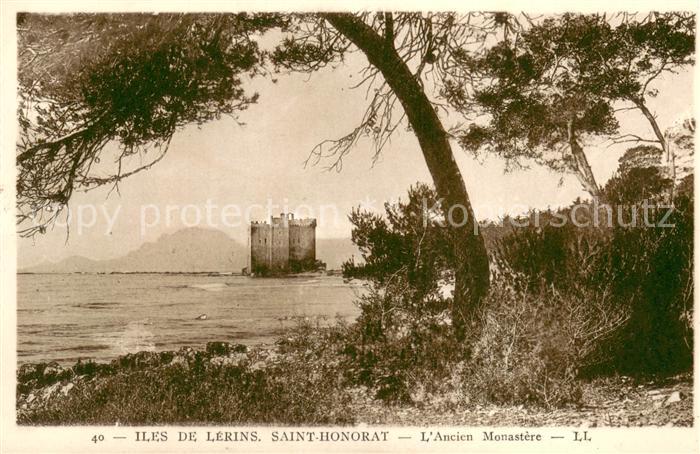 Saint Honorat Iles de Lerins L’Ancien Monastere