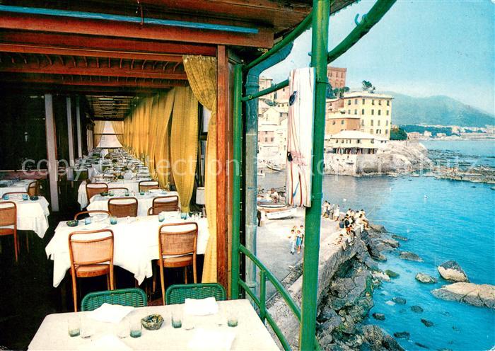 Genova Genua Liguria Ristorante Vittorio al Mare Boccadasee