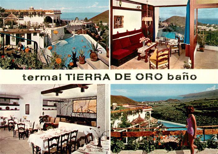 Los Realejos Thermal Tierra de Oro banl Pool Gastraum Panorama