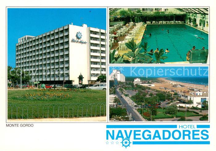 Monte Gordo Hotel Navegadores Hallenbad Strand
