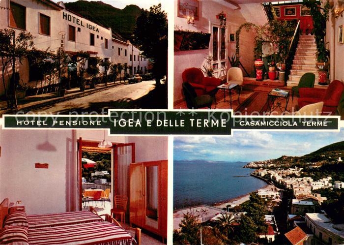 Casamicciola Terme Hotel Pensione Igea e delle Terme Treppenaufgang Gaestezimmer
