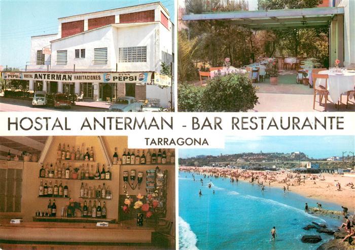 Tarragona Hostal Anterman Bar Restaurante Strand