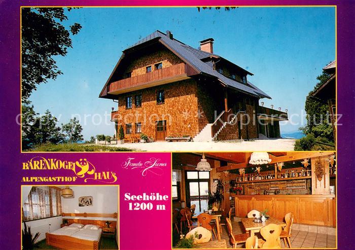 Hoenigsberg Baerenkogelhaus Alpengasthof Zimmer Gaststube