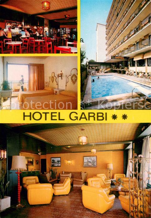 Calella Hotel Garbi Bar Zimmer Pool Foyer