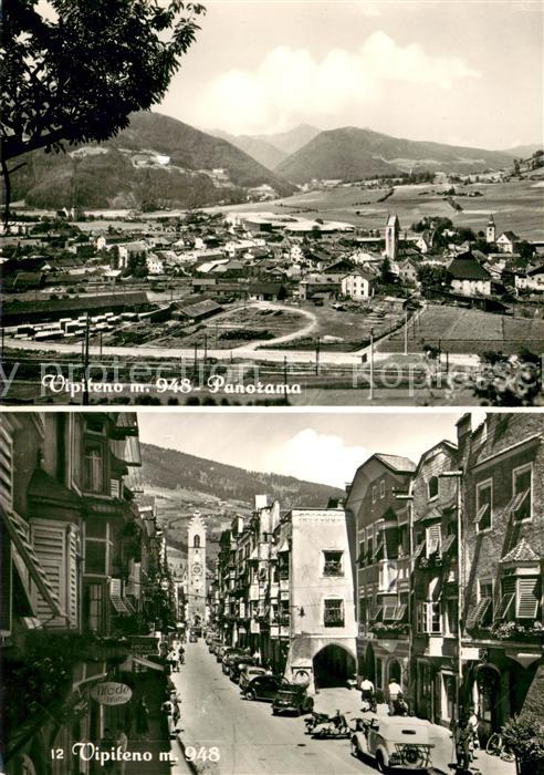 Vipiteno Panorama Ortspartie