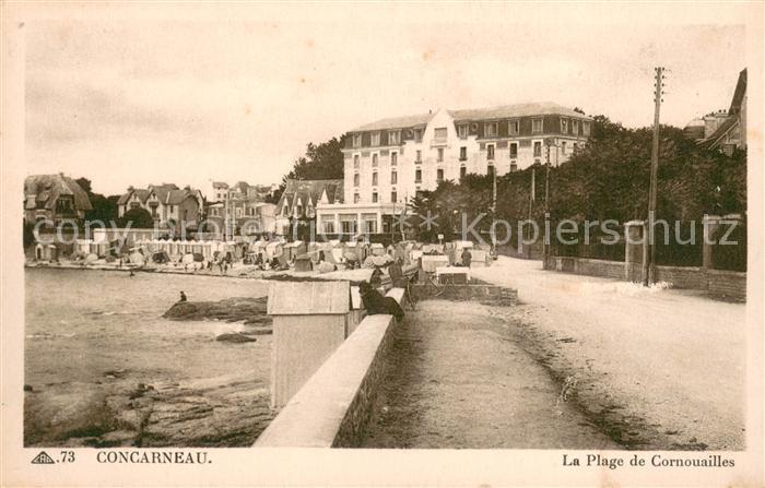 Concarneau Finistere Plage de Cornouailles
