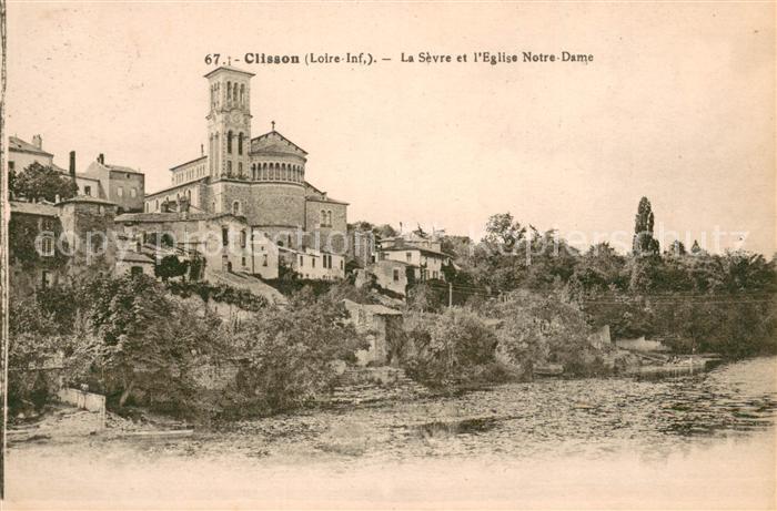 Clisson La Sèvre et L Eglise Notre Dame
