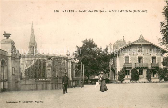 Nantes Loire Atlantique Jardin des Plantes