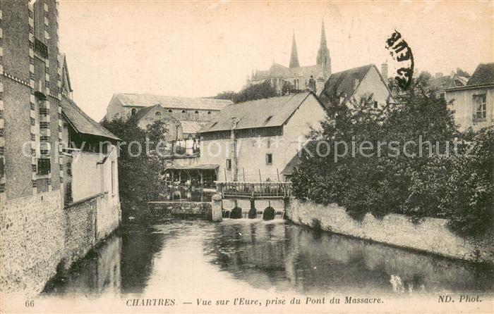 Chartres 28 Eure Pont du Massacre