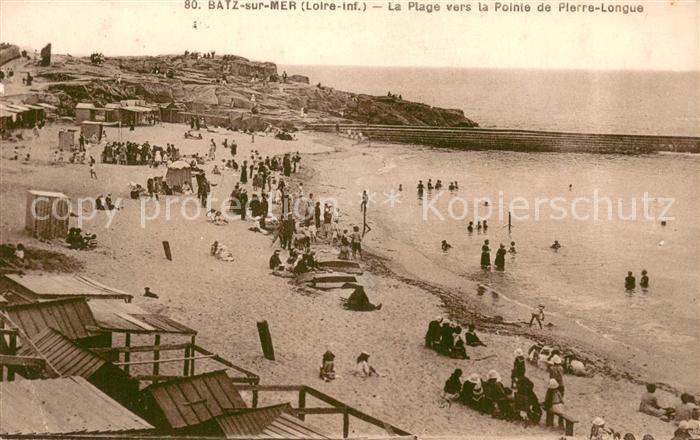 Batz-sur-Mer Plage Ponte de Pierre-Logue