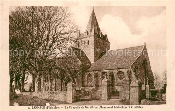 Lanmeur Chapelle de Kernitron