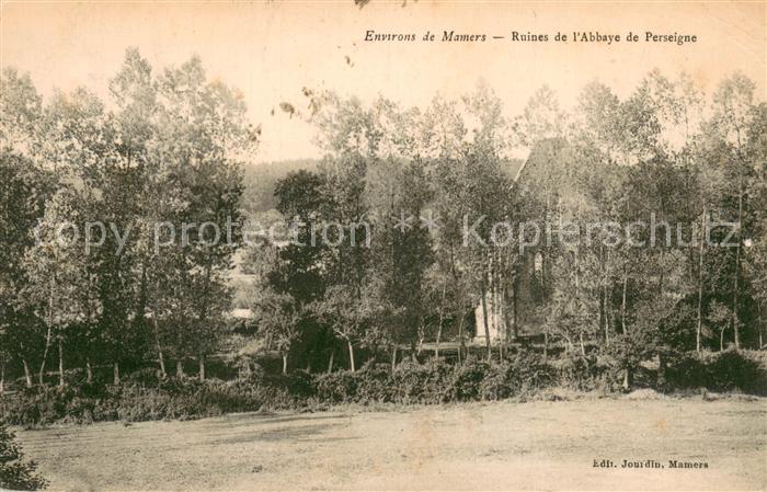 Mamers 72 Ruines de L Abbaye de Perseigne