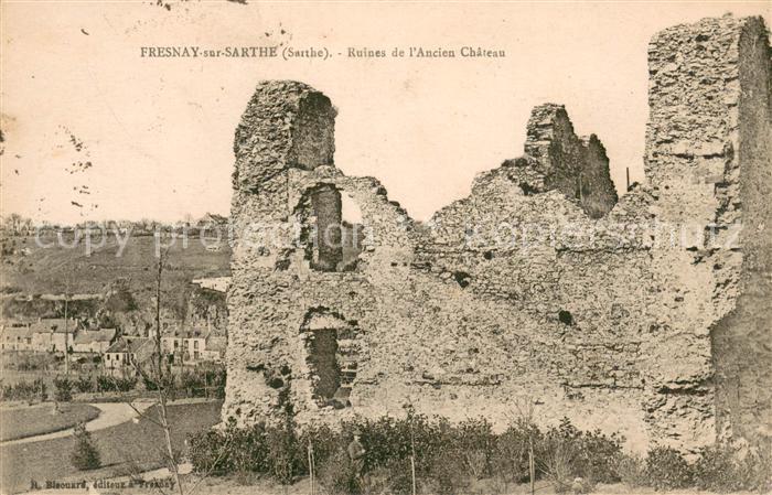 Fresnay-sur-Sarthe Ruines de L Ancien Chateau