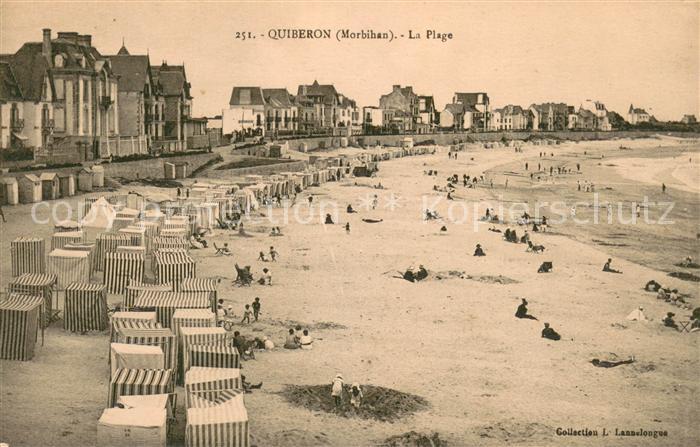 Quiberon Morbihan Plage