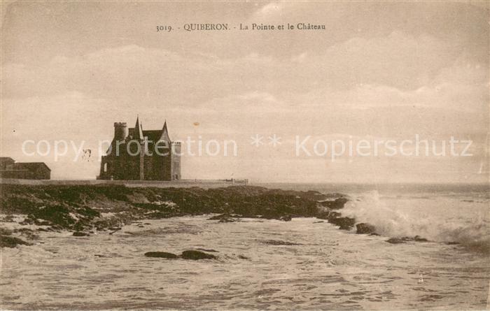Quiberon Morbihan La Pointe et le Chateau