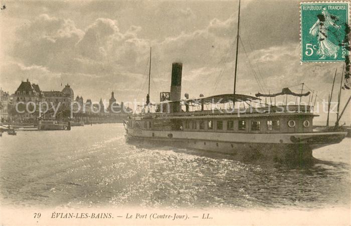 Evian-les-Bains Haute Savoie Le Port