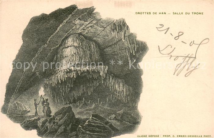 Grottes de Han Salle du Trone