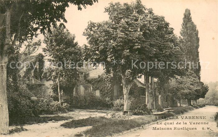 La Varenne Quai Maisons Rustiques
