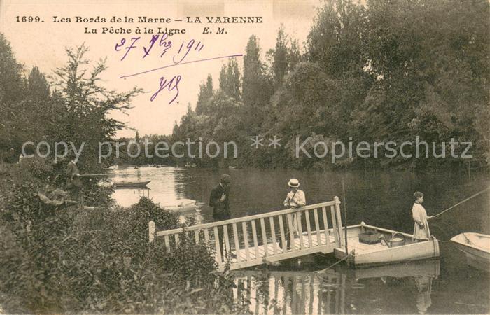La Varenne Marne La Pèche a la Ligne