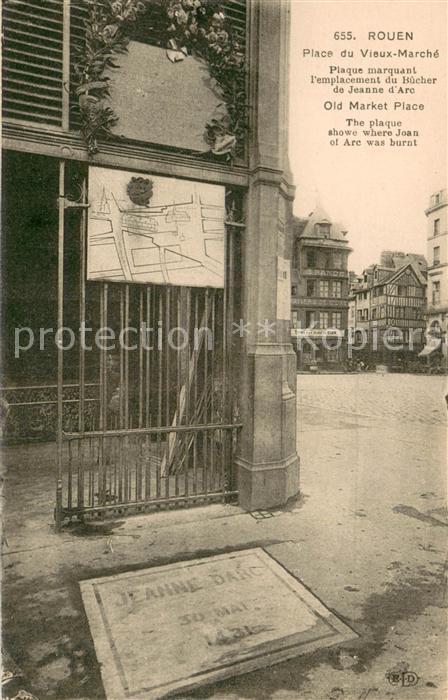 Rouen Place du Vieux Marché