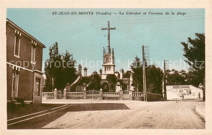 St Jean de Monts Calvaire et L avenue de la Plage