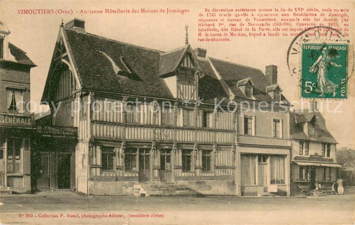 Vimoutiers Arienne Hotellerie des Moines de Jumièges