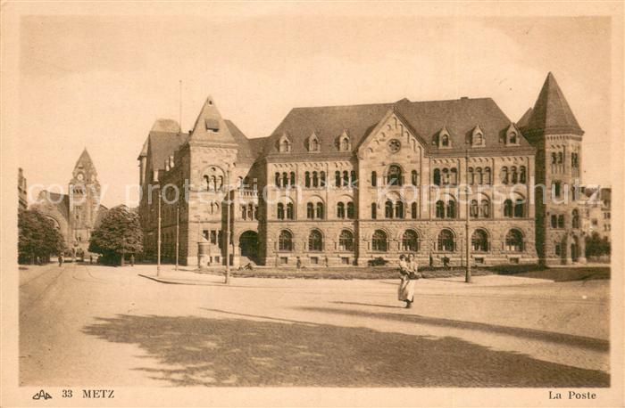 Metz  57 Moselle La Poste