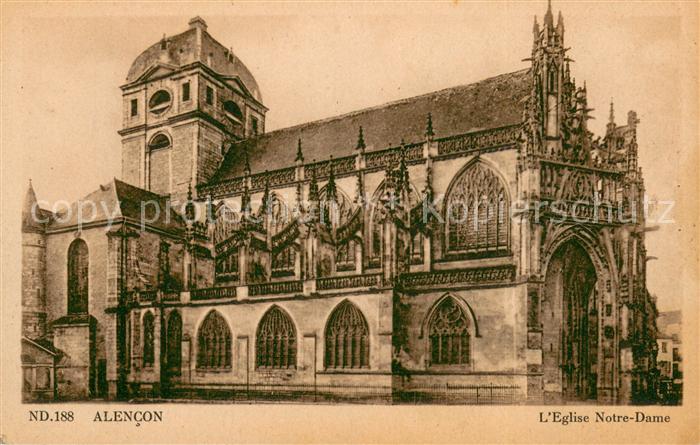Alencon 61 Eglise Notre Dame