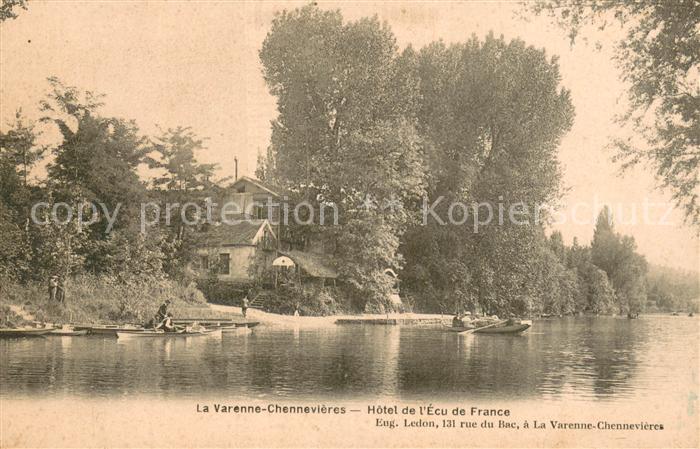 La Varenne-Chennevieres Hotel de L Ecu de France