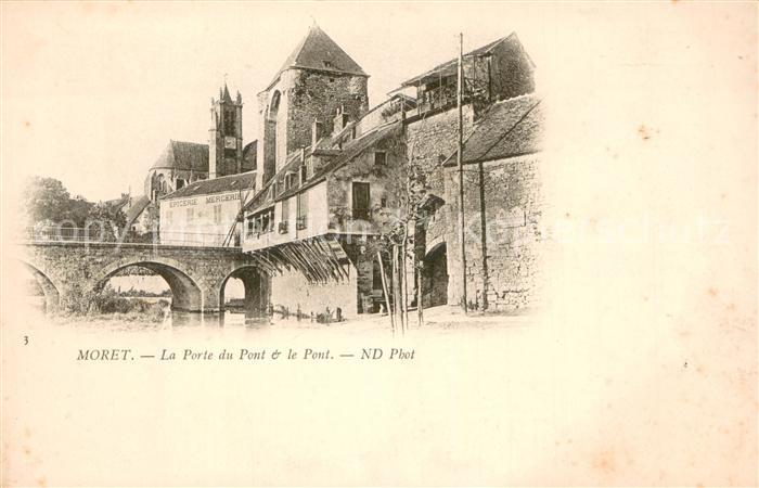 Moret-sur-Loing Porte du Pont