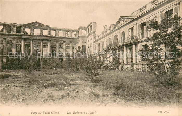 Saint Cloud 92 Pard Ruienes du Palais
