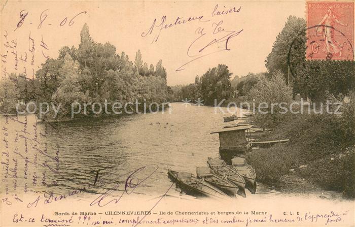 Chennevieres-sur-Marne Bords de Marne