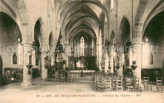 Treguier Cotes d Armor Plouguiel Eglise