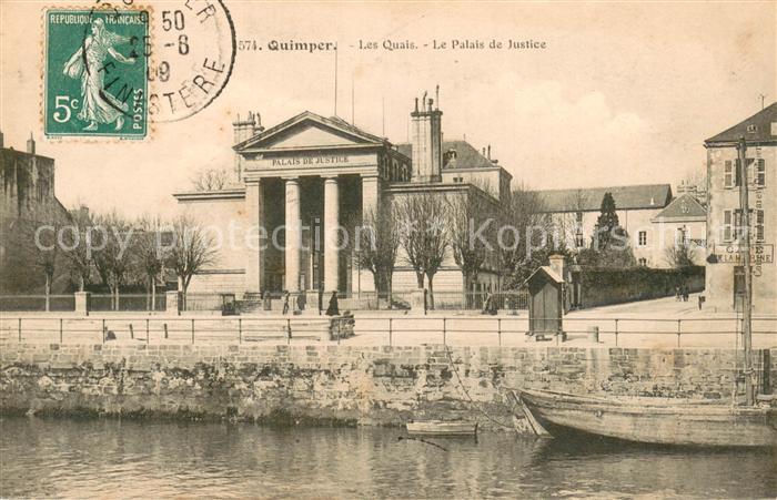 Quimper Quais Palais de Justice