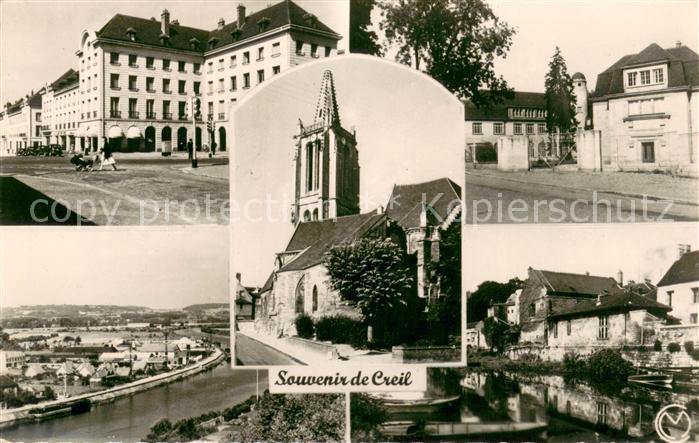 Creil Vue d’ensemble Eglise