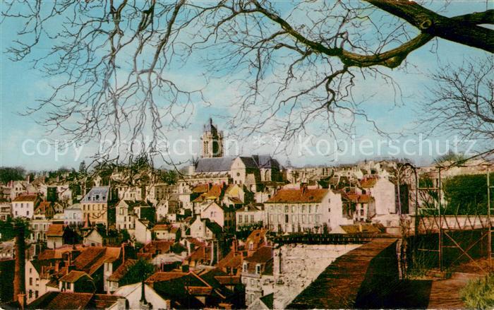 Pontoise Val-d Oise Vue generale prise du Chateau