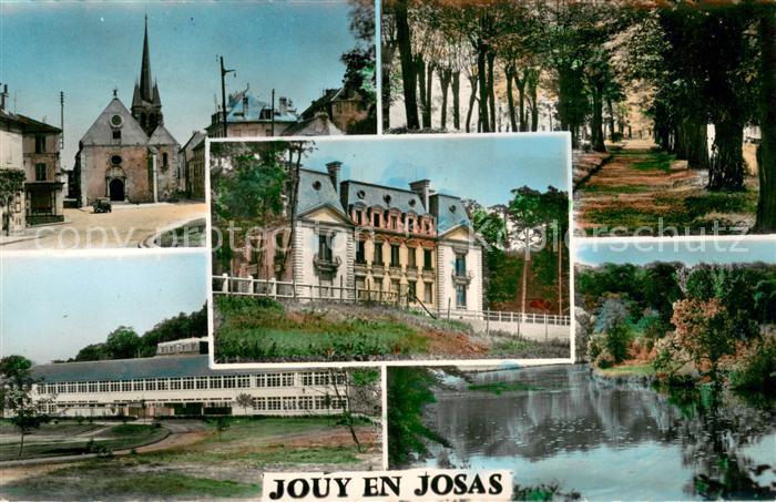 Jouy-en-Josas Eglise Le Parc Le nouveau Groupe scolaire Piece d’eau du Grand Cha