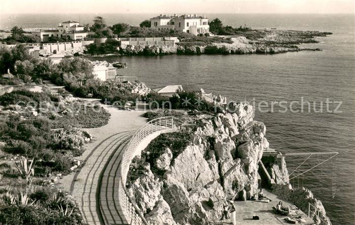 Cap d Antibes Eden Roc et la ponte de l'Ilette