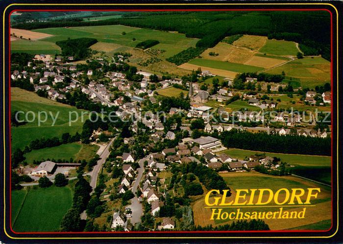 Gleidorf Fliegeraufnahme
