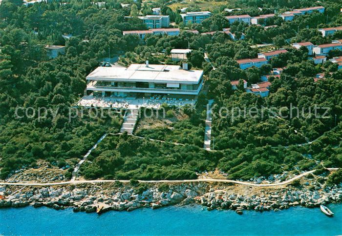 Rab Croatia Suha Punta Fliegeraufnahme