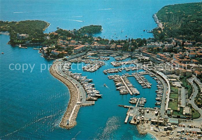 Saint-Jean-Cap-Ferrat Vue aerienne du nouveau port