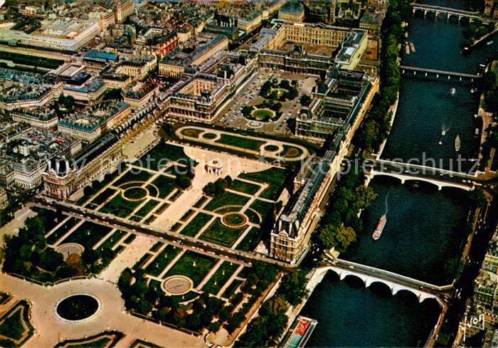 Paris 75 Les Tuileries Le Carrousel Le Louvre et