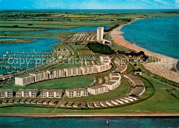 Burg Fehmarn Burgtiefe Fliegeraufnahme