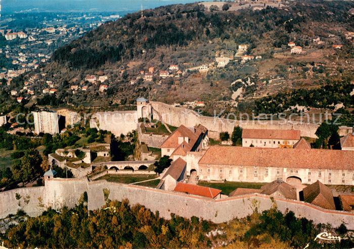 Besancon Doubs Vue aerienne La Citadelle