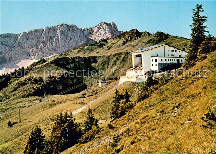 Reutte Tirol Reuttener Bergbahn Bergstation mit Gaichtspitze
