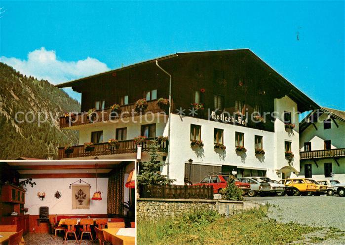 Rinnen Tirol Rotlech Hof Gaststube