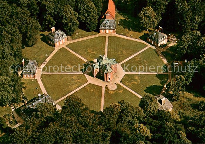 Soegel Kurfuerstliches Jagdschloss Clemenswerth Fliegeraufnahme